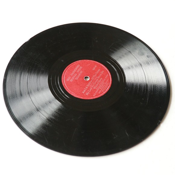 Old Fashioned Revival Hour Quartet - Rudolph Atwood *In The Garden* 10" Shellac - Picture 8 of 10